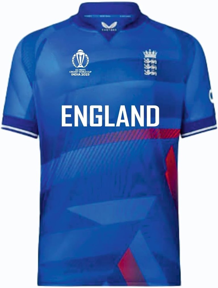 England Team Kit/Jersey Cricket World Cup 2024