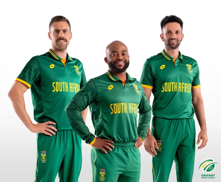 South Africa Team Kit/Jersey Cricket World Cup 2024