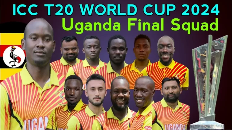 Uganda Team Squads for ICC T20 World Cup 2024 & Player List