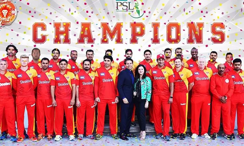 PSL 2018 Winner: Islamabad United