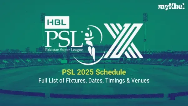 Pakistan Super League Fixtures