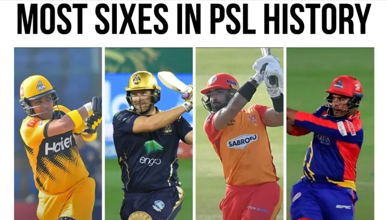 Most Sixes in PSL History